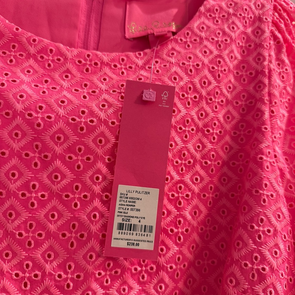 Lilly Pulitzer romper - Picture 4 of 7